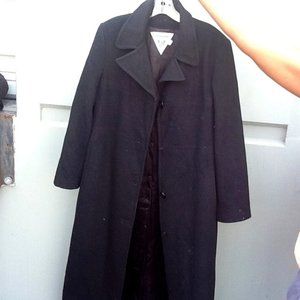Marvin Richards Black Cashmere Coat